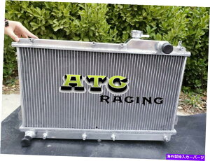 Radiator 90-97�̃A���~�j�E�����W�G�[�^�[ +�t�@��Mazda Miata 1.6L 1.8L MX-5 MX5 NA MT 91 92 93 Aluminum Radiator + Fan For 90-97 Mazda Miata 1.6L 1.8L MX-5 MX5 NA MT 91 92 93�y���s�A���i�z