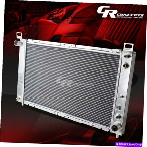 Radiator 1999�N����2012�N�̃V�{���[�V���o���[�h/�x�O��2��A���~�j�E�����[�V���O�R�A���W�G�[�^�[ 2-ROW ALUMINUM RACING CORE RADIATOR FOR 1999-2012 CHEVY SILVERADO/SUBURBAN AT�y���s�A���i�z