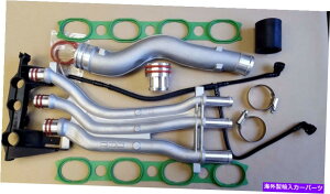 Radiator �|���V�F�J�C�G��4.5 V8 2003-2006�p�N�[�����g�E�H�[�^�[�p�C�v��p�A�b�v�O���[�h�L�b�g Coolant Water Pipe Cooling Upgrade Kit For Porsche Cayenne 4.5 V8 2003-2006�y���s�A���i�z