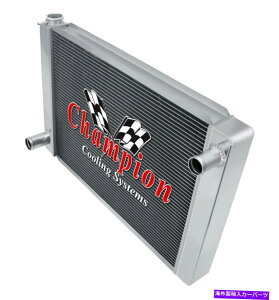 Radiator AAR�`�����s�I��3�񃆃j�o�[�T���N���X�t���[24 �R�A���W�G�[�^�[�t�H�[�hconfig��un24-fd AAR Champion 3 Row Universal Crossflow 24 Core Radiator Ford Config #UN24-FD�y���s�A���i�z