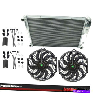 Radiator 2PCS 12 �X�����t�@��+���W�G�[�^�[69-88�V�{���[�J�}��/�C���p��/�J�g���X�p��3��A���~�j�E�� 2PCS 12 SLIM FAN+RADIATOR 3-ROW ALUMINUM FOR 69-88 CHEVY CAMARO/IMPALA/CUTLASS�y���s�A���i�z