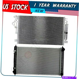 Radiator 11-18のためのラジエーターとACコンデンサーキット16-18日産マキシマ Radiator and AC Condenser Kit For 11-18 Nissan Altima 16-18 Nissan Maxima