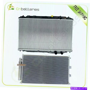Radiator J[WG[^[A/CRfT[2006-2011 Honda Civic 1.8L L4ɓK܂ Car Radiator and A/C Condenser Fits 2006-2011 Honda Civic 1.8L l4