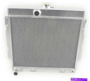 Radiator B-Body 1965-1969 Dodge Charger Plymouth 273/318 Mopar�A���~�j�E��3ROW�̃��W�G�[�^�[ Radiator For B-body 1965-1969 Dodge Charger Plymouth 273/318 Mopar Aluminum 3Row�y���s�A���i�z