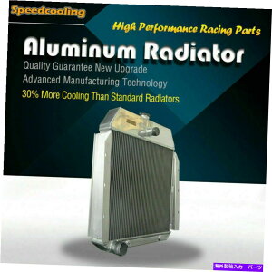 Radiator 8960�A���~�j�E�����W�G�[�^�[�t�B�b�g�C���^�[�i�V���i���n�[�x�X�^�[41-49 4row 62mm Spawon 8960 Aluminum Radiator Fit International Harvester 41-49 4Row AT 62mm Spawon�y���s�A���i�z