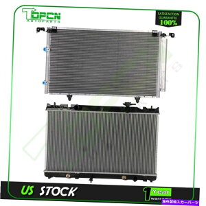 Radiator g^\pWG[^[ƃRfT[pAZuɓK܂ Fits Toyota Solara Replacement Radiator & Condenser Cooling Assembly