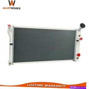 Radiator 97-03��3��̃��W�G�[�^�[�r���C�b�N�Z���`�����[���[�K���|���e�B�A�b�N�O�����h�I�[���h���[�r���V���G�b�g 3 Row Radiator For 97-03 Buick Century Regal Pontiac Grand Oldsmobile Silhouette�y���s�A��
