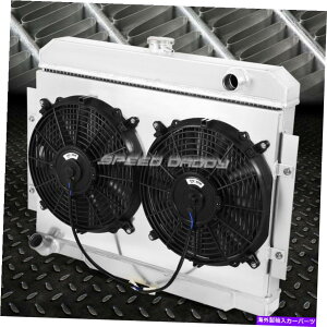 Radiator 72-86 Willys CJ5/CJ6/CJ7 MT 3-ROWA~jERA[VOWG[^[+t@VEh FOR 72-86 WILLYS CJ5/CJ6/CJ7 MT 3-ROW ALUMINUM CORE RACING RADIATOR+FAN SHROUD