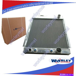Radiator �t�H�[�h�}�X�^���O��3��A���~�j�E�����W�G�[�^�[V8 289 302�E�B���U�[1964-1966�E�� 3 ROW Aluminum Radiator For Ford MUSTANG V8 289 302 WINDSOR 1964-1966 Right Side�y���s�A���i�z