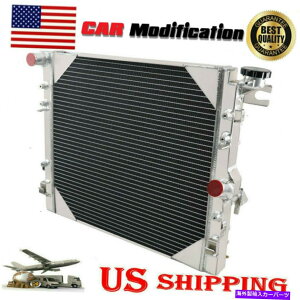 Radiator 2007-2018�̃A���~�j�E�����W�G�[�^�[�W�[�v�����O���[JK���r�R���T�n��3.6-3.8L V6 Aluminum Radiator For 2007-2018 Jeep Wrangler JK Rubicon Sahara 3.6-3.8L V6�y���s�A���i�z
