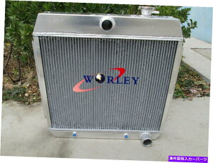 Radiator 1955�N��3��A���~�j�E�����W�G�[�^�[1956 1957 Chevy Bel Air V8 W/Cooler 55 56 57 3 ROW ALUMINUM RADIATOR For 1955 1956 1957 CHEVY BEL AIR V8 W/COOLER 55 56 57�y���s�A���i�z
