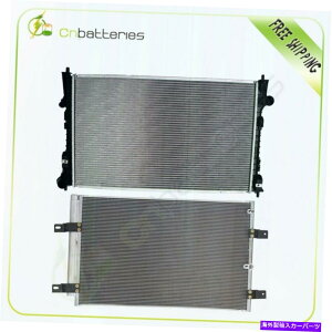 Radiator J[WG[^[A/CRfT[2007-2010 Ford Edge 3.5L 3656 2937ɓK܂ Car Radiator and A/C Condenser Fits 2007-2010 Ford Edge 3.5L 3656 2937