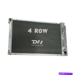 Radiator 4��R�A�A���~�j�E�����W�G�[�^�[�t�B�b�g�V�{���[1970-81�J�}��/ 78-87�����e�J����G�{�f�B 4 Row Core Aluminum Radiator fit Chevy 1970-81 Camaro/ 78-87 Monte Carlo G-Body�y���s�A���i�z