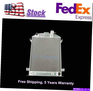 Radiator 1930�N����1931�N�̃��W�G�[�^�[�t�H�[�h���f��A�V�{���[v8 20 �R�A�̍���3�񂷂ׂẴA���~�j�E�� RADIATOR FOR 1930-1931 FORD MODEL A CHEVY V8 20 CORE HEIGHT 3 ROWS ALL ALUMINUM�y���s�A���i�z