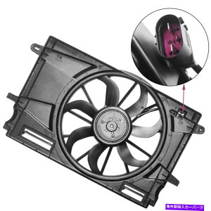 Radiator Chevy Cruze 2017-2019�f���A��1.4L�d�C���W�G�[�^�[��p�t�@���ɓK�������W�G�[�^�[�t�B�b�g Radiator Fit For Chevy Cruze 2017-2019 Dual 1.4L Electric Radiator Cooling Fan�y���s�A���i�z
