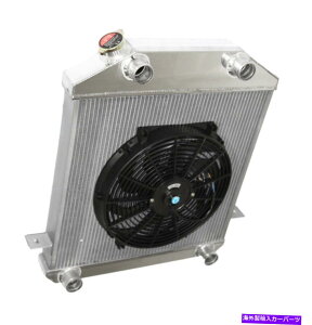 Radiator 39-41 Flathead L-Head V8 Y�u���b�N3�R�A�p�t�H�[�}���X���W�G�[�^�[+14 �t�@�� fit 39-41 Flathead L-Head V8 Y-Block 3 Core Performance RADIATOR+14 Fan