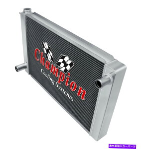 Radiator DR`sI3񃆃jo[TNXt[26 "RAWG[^[tH[hconfigun26-fd DR Champion 3 Row Universal Crossflow 26" Core Radiator Ford Config #UN26-FD