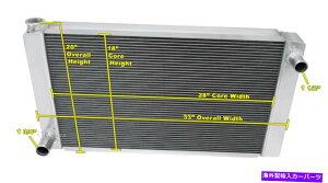 Radiator RR�`�����s�I��3�񃆃j�o�[�T���N���X�t���[28 �R�A���W�G�[�^�[�t�H�[�hconfig��un28-fd RR Champion 3 Row Universal Crossflow 28 Core Radiator Ford Config #UN28-FD�y���s�A���i�z
