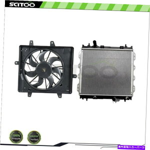 Radiator 2001�N2002�N����2008�N��Chrysler PT Cruiser�ɓK�����J�[���W�G�[�^�[�Ɨ�p�t�@���L�b�g Car Radiator and Cooling Fan Kit Fit For 2001 2002-2008 Chrysler PT Cruiser�y���s�A���i�z