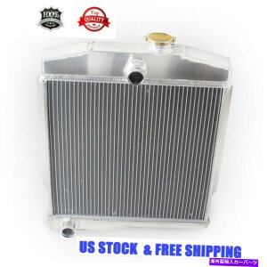 Radiator 3ROWA~jEWG[^[1959-1971 Jeep 55 Jeep Willys CJ3 CJ5 CJ6 2.2L 3.7L 3Row Aluminum Radiator For 1959-1971 Jeep 55 Jeep Willys CJ3 CJ5 CJ6 2.2L 3.7L