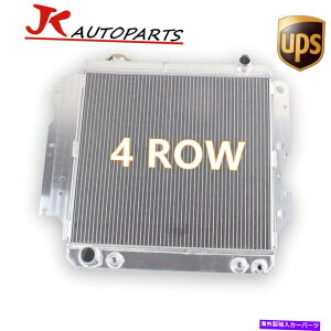 Radiator 4��1987�N����2006�N�̃W�[�v�����O���[YJ / TJ�̂��ׂẴA���~�j�E�����[�V���O��p���W�G�[�^�[ 4 Row All Aluminum Racing Cooling Radiator For 1987-2006 Jeep Wrangler YJ / TJ�y���s�A���i�z