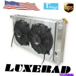 Radiator 95-05�V�{���[�u���U�[/S10 GMC�\�m�}/�W�~�[�A���~�j�E��3�񃉃W�G�[�^�[+�V�����E�h+2�t�@�� FOR 95-05 CHEVY BLAZER/S10 GMC SONOMA/JIMMY ALUMINUM 3-ROW RADIATOR+Shroud+2FANS�y���s�A���i�z