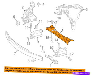 Radiator �����Z�f�X�����Z�f�X�x���cOEM E350���W�G�[�^�[�R�A�T�|�[�g - �A�b�p�[�^�C�o�[2126201100 Mercedes MERCEDES-BENZ OEM E350 Radiator Core Support-Upper Tie Bar 2126201100�y���s�A���i�z