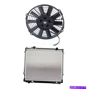 Radiator 1995�N����04�N�̗�p�t�@�������W�G�[�^�[�L�b�g�g���^�^�R�}�x�[�X�W��/�g��L4 V6 Cooling Fan&Radiator Kit For 1995-04 Toyota Tacoma Base Standard/Extended l4 V6�y���s�A���i�z