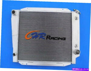 Radiator tH[huRS/[hX^[3A~jEWG[^[5.02 V8 1966-1977 67 3 ROW Aluminum Radiator for FORD BRONCO WAGON/ROADSTER 5.0L 302 V8 1966-1977 67