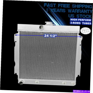 Radiator 63-69��3��̃��W�G�[�^�[�_�b�W�R���l�b�g�_�[�g�v���}�X�x�����F�f�[���t���[���[v8 22 �R�A 3 Row Radiator For 63-69 Dodge Coronet Dart Plymouth Belvedere Fury V8 22 Core�y���s�A���i�z