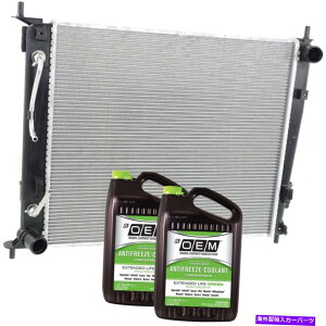 Radiator 2010-2011̃WG[^[́AA~jERAƕstKia Soul Radiator For 2010-2011 Kia Soul With Antifreeze With Aluminum Core