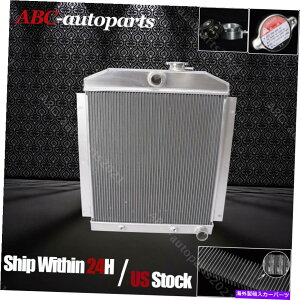 Radiator 1947-1954�V�{���[�V�{���[�g���b�N�s�b�N�A�b�v�ɓK������p�t���A���~�j�E�����W�G�[�^�[�t�B�b�g Cooling Full Aluminum Radiator Fit For 1947-1954 Chevrolet Chevy Truck Pickup�y���s�A���i�z