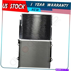 Radiator 2003N2009ÑNTXGX470g^4runner̃WG[^[ACRfT[Lbg Radiator and AC Condenser Kit For 2003-2009 Lexus GX470 Toyota 4Runner