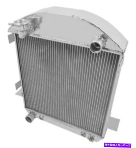 Radiator 3/RA1924-1927 Ford Model-ToPbgtH[hGŴׂẴA~jEWG[^[ 3 Row/Core All Aluminum Radiator For 1924-1927 Ford model-T Bucket Ford engine