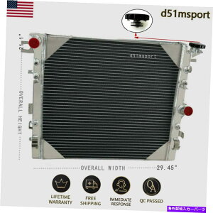 Radiator 2007-2018�̃t���A���~�j�E�����W�G�[�^�[�W�[�v�����O���[JK 3.6L 3.8L 6�V�����_�[ Full Aluminum Radiator For 2007-2018 Jeep Wrangler JK 3.6L 3.8L 6 Cylinder�y���s�A���i�z