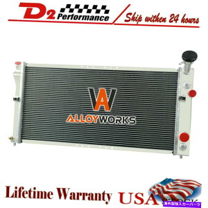 Radiator 1997�N����2003�N��3��A���~�j�E�����W�G�[�^�[�|���e�B�A�b�N�O�����v���I�[���Y���r���r���C�b�N���[�K�� 3 Row Aluminum Radiator For 1997-2003 Pontiac Grand Prix Oldsmobile Buick Regal�y���s�A���i