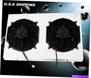 Radiator KKS�A���~�j�E�����W�G�[�^�[�V�����E�h2x12 �t�@���t�B�b�g80-84 Ford F100 F150 F250 F350�u�����N KKS ALUMINUM RADIATOR SHROUD 2X12 FAN FIT 80-84 Ford F100 F150 F250 F350 BRONC�y���s�A���i�z