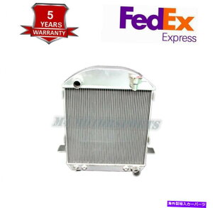Radiator 3RA64mmA~jEWG[^[1917-1927tH[hfToPbgV{[V8GW 3 CORE 64MM Aluminum Radiator for 1917-1927 Ford Model T Bucket Chevy V8 Engines