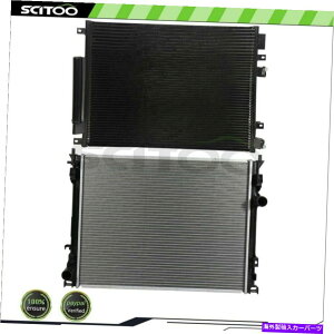 Radiator J[WG[^[A/CRfT[Lbg2008_bW`W[05-08_bW}OiɓK܂ Car Radiator and A/C Condenser Kit Fits 2008 Dodge Challenger 05-08 Dodge Magnum