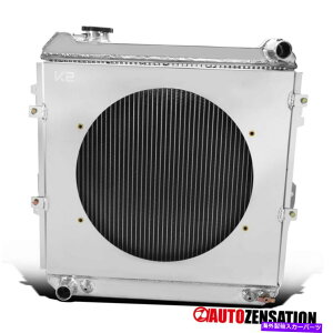 Radiator �t�B�b�g1988-1995�g���^�s�b�N�A�b�v4runner 3.0L V6 3���p���W�G�[�^�[�t�@���V�����E�h Fit 1988-1995 Toyota Pickup 4Runner 3.0L V6 3 Row Cooling Radiator Fan Shroud�y���s�A���i�z