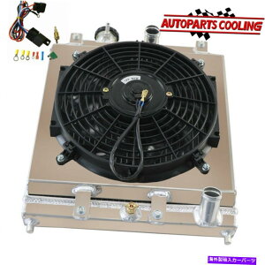 Radiator 4��̃��W�G�[�^�[+�V�����E�h�t�@��+92-00�z���_�V�r�b�N�̃����[ 4 ROW RADIATOR+SHROUD FAN+RELAY FOR 92-00 HONDA CIVIC EG EK DEL SOL INTEGRA