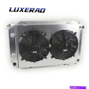 Radiator 3��A���~�j�E�����W�G�[�^�[�V�����E�h�t�@��1979-1993�t�H�[�h�}�X�^���O�t�H�b�N�X�{�f�B5.0L V8 3 ROW ALUMINUM RADIATOR SHROUD FAN FOR 1979-1993 Ford Mustang Foxbody 5.0L V8�y���s�A���i�z
