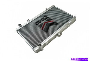 Radiator 89-94 240SX S13 KA24DE�̃~�[�K�����[�X�����\�A���~�j�E��2�񃉃W�G�[�^�[ Megan Racing High Performance Aluminum 2-Row Radiator For 89-94 240SX S13 KA24DE�y���s�A���i�z
