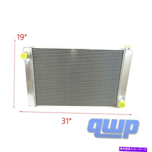Radiator V{[GMX^Cpjo[TtA~jE[VOWG[^[31 "x 19" x3 "2 For Chevy GM Style Universal Full Aluminum Racing Radiator 31" x 19" x3" 2 Row