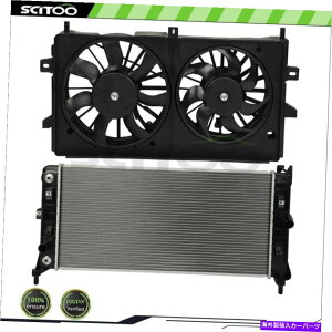Radiator 2006�N2008-2011�V�{���[�C���p���ɓK�����J�[���W�G�[�^�[�Ɨ�p�t�@���L�b�g�t�B�b�g Car Radiator and Cooling Fan Kit Fit For 2006 2007 2008-2011 Chevrolet Impala�y���s�A���i�z