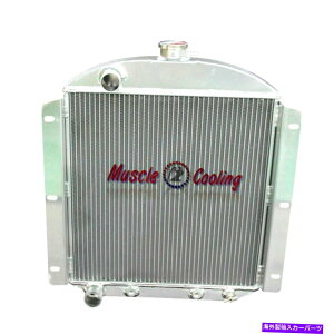 Radiator 5054 3��A���~�j�E�����W�G�[�^�[�t�B�b�g1950-1954 1953 1952 1951 Kaiser Frazer Henry J 5054 3 ROW ALUMINUM RADIATOR FITS 1950-1954 1953 1952 1951 KAISER FRAZER HENRY J�y���s�A���i�z