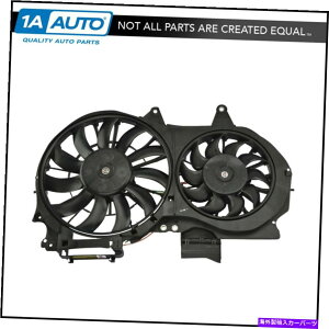 Radiator 02-03AEfBA4 L4^[{1.8L̃fAWG[^[pt@AZu Dual Radiator Cooling Fan Assembly for 02-03 Audi A4 L4 Turbo 1.8L