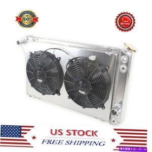 Radiator 82-92�V�{���[�J�}���|���e�B�A�b�N�t�@�C�A�o�[�h�g�����X�A��V8 3���[���W�A�[�g+�V�����E�h+12''fan For 82-92 Chevy Camaro Pontiac Firebird Trans Am V8 3-Row Radiato+Shroud+12''Fan�y���s�A���i�z