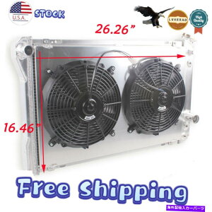 Radiator 3row Radiator+Shroud+2Fan Fit 1982-1992 Chevy Camaro/Firebird/Trans Am V8 Core/A 3Row Radiator+Shroud+2Fan Fit 1982-1992 Chevy Camaro/Firebird/Trans Am V8 core/A�y���s�A���i�z