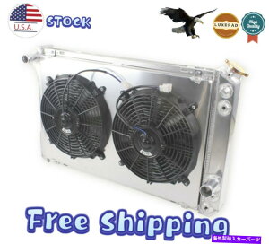 Radiator 3��̃��W�G�[�^�[+�V�����E�h+�t�@��1982-1992 88�V�{���[�J�}��/�t�@�C�A�o�[�h/�g�����XAM V8 3 Row Radiator+Shroud+Fan For 1982-1992 88 Chevy Camaro/Firebird/Trans Am V8�y���s�A���i�z